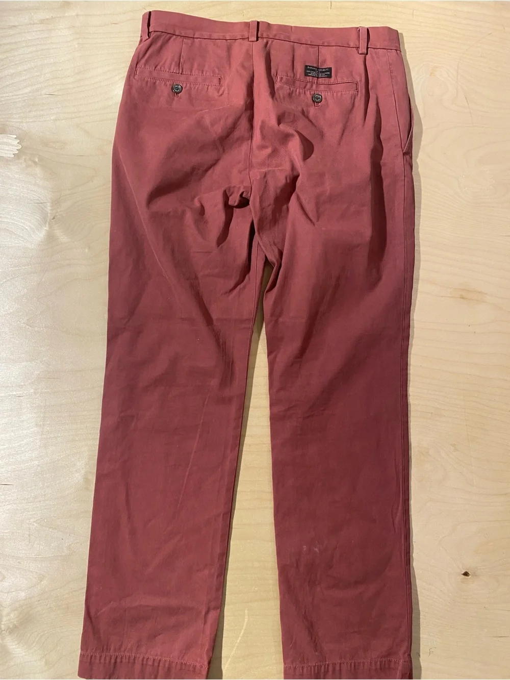 Banana Republic Men's Chinos in Brick Red 33 x 32 (SM)